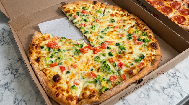 Large White Pizza.